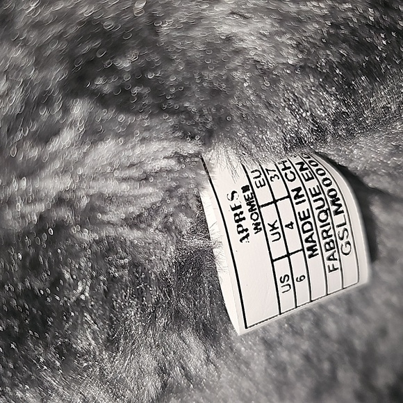 Apres by Lam 0 Soft Faux Fur Vegan/Man Made textile Booties NWOT Size 6 Womens - Picture 8 of 9